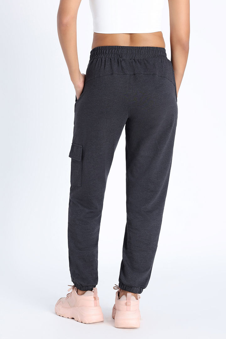 Zivame Knit Cotton Lifewear Bottom - Black Beauty — image 4